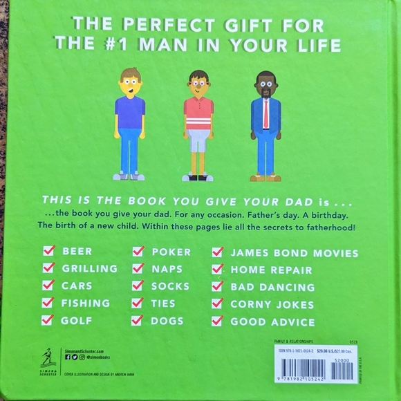 Dad- Everything an Awesome Father... - Hardcover book 🤩HOST PICK🤩 - Picture 8 of 8